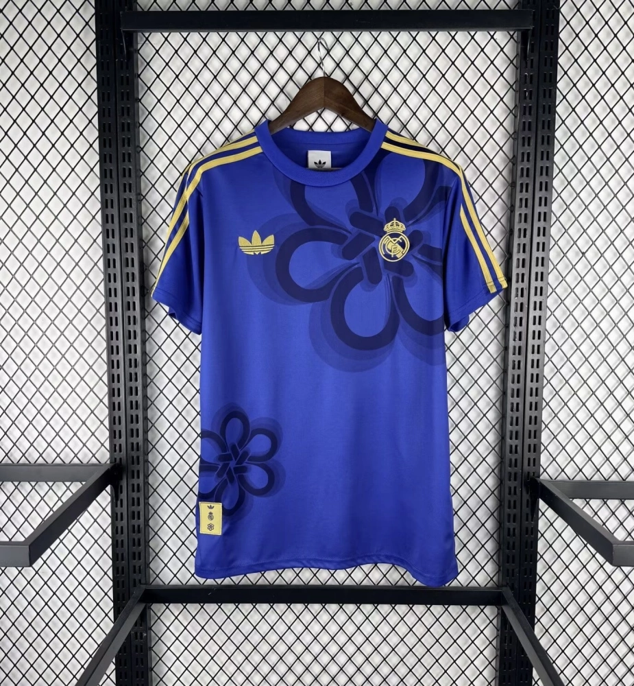 Real Madrid Chinese Knot Cultural Story Shirt Blue 2025/26