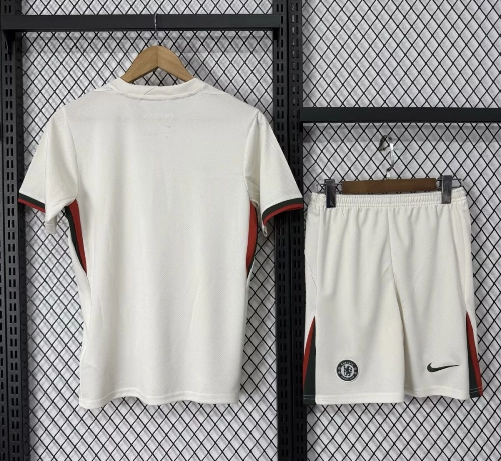 Chelsea Football Jersey Away Kids Kit Jersey+Shorts 2025/26