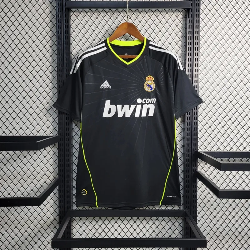 Real Madrid Retro Jersey Away Soccer Custom Shirt 2010/11