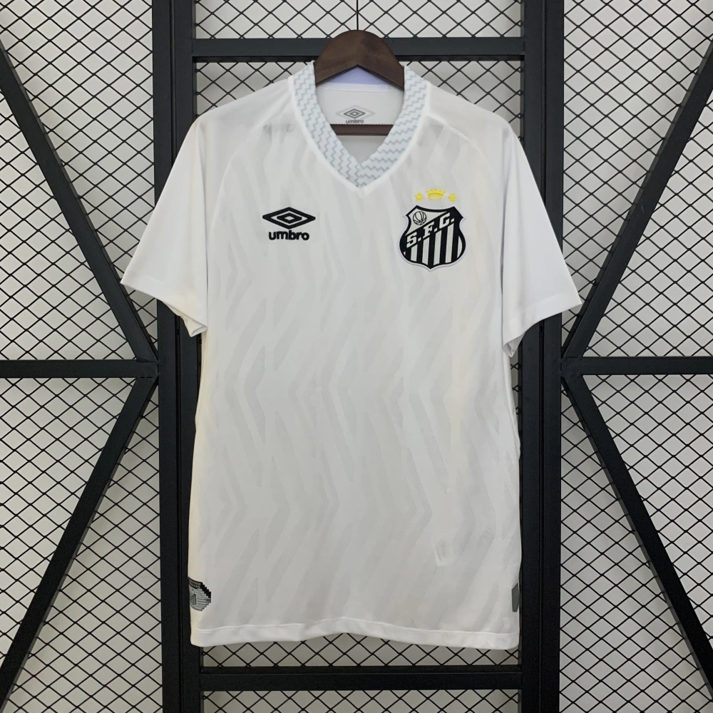 Santos FC Soccer Jersey Home Custom Shirt 2025