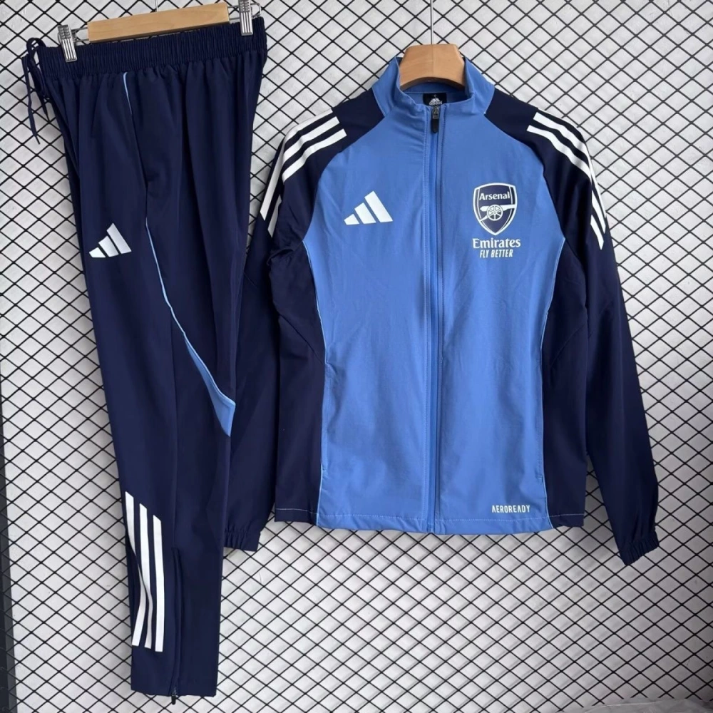 Arsenal Windbreaker With Pants Blue 2025/26