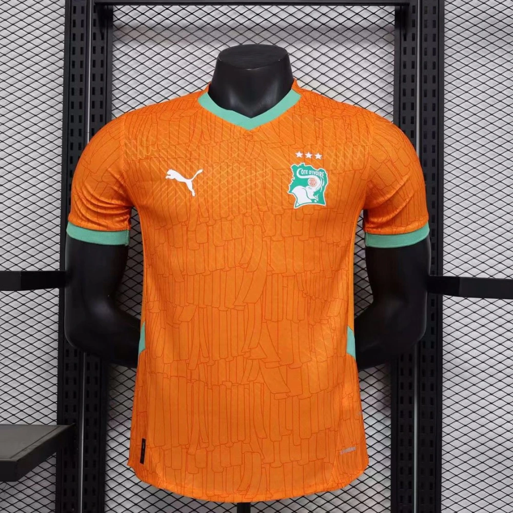Ivory Coast Authentic Soccer Jersey Home Shirt 2024-25