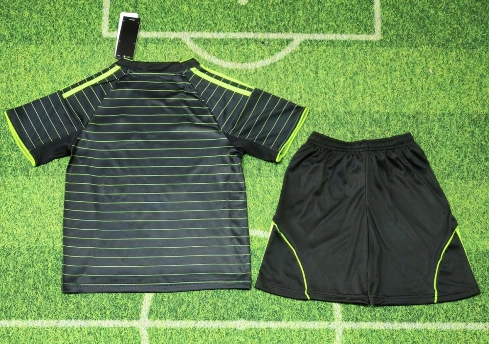 Celtic Soccer Jersey Away Kids Kit Jersey+Shorts 2025/26