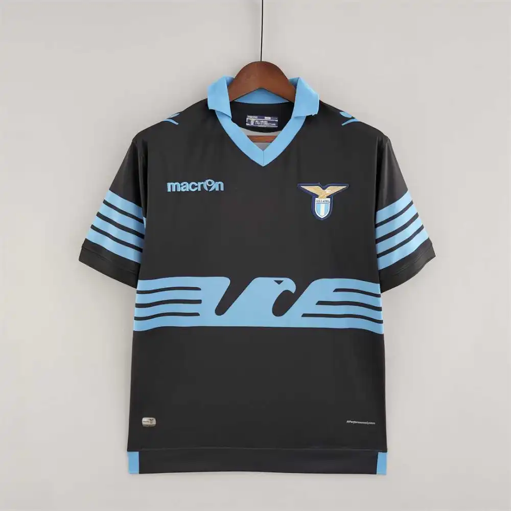 Lazio Retro Soccer Jersey Away Eagle Shirts Macron 115th Anniversary 2015/16