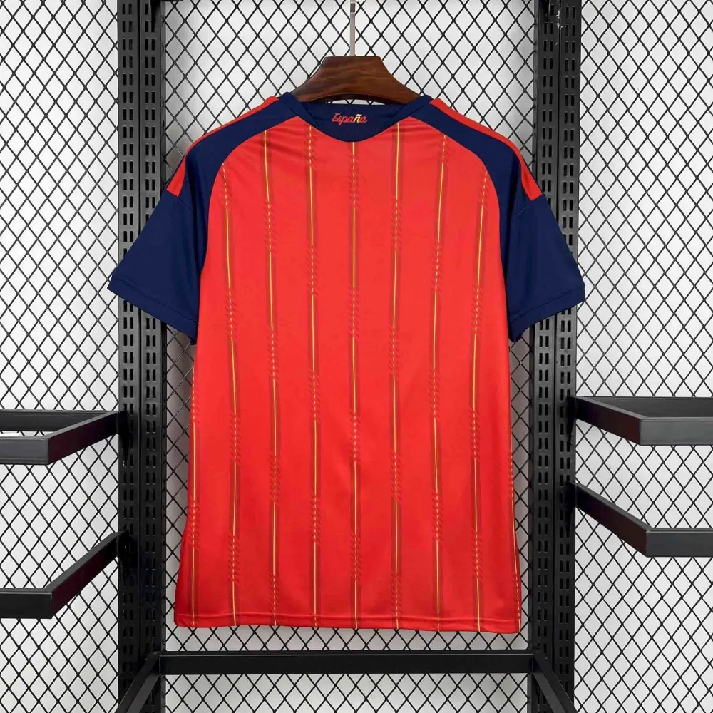 Spain Soccer Jersey Home Custom Shirt World Cup 2026