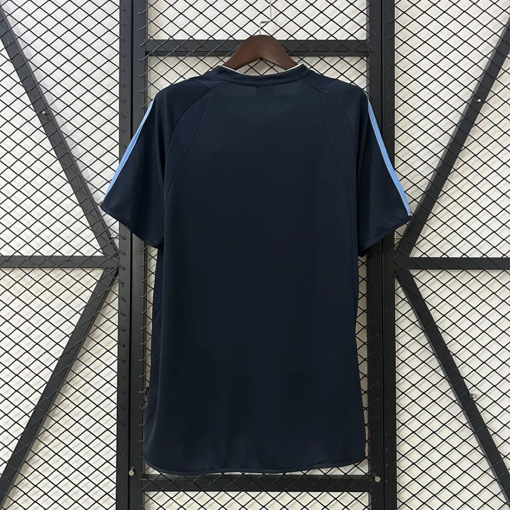 Real Madrid Retro Jersey Away Custom Soccer Shirt 2003/04