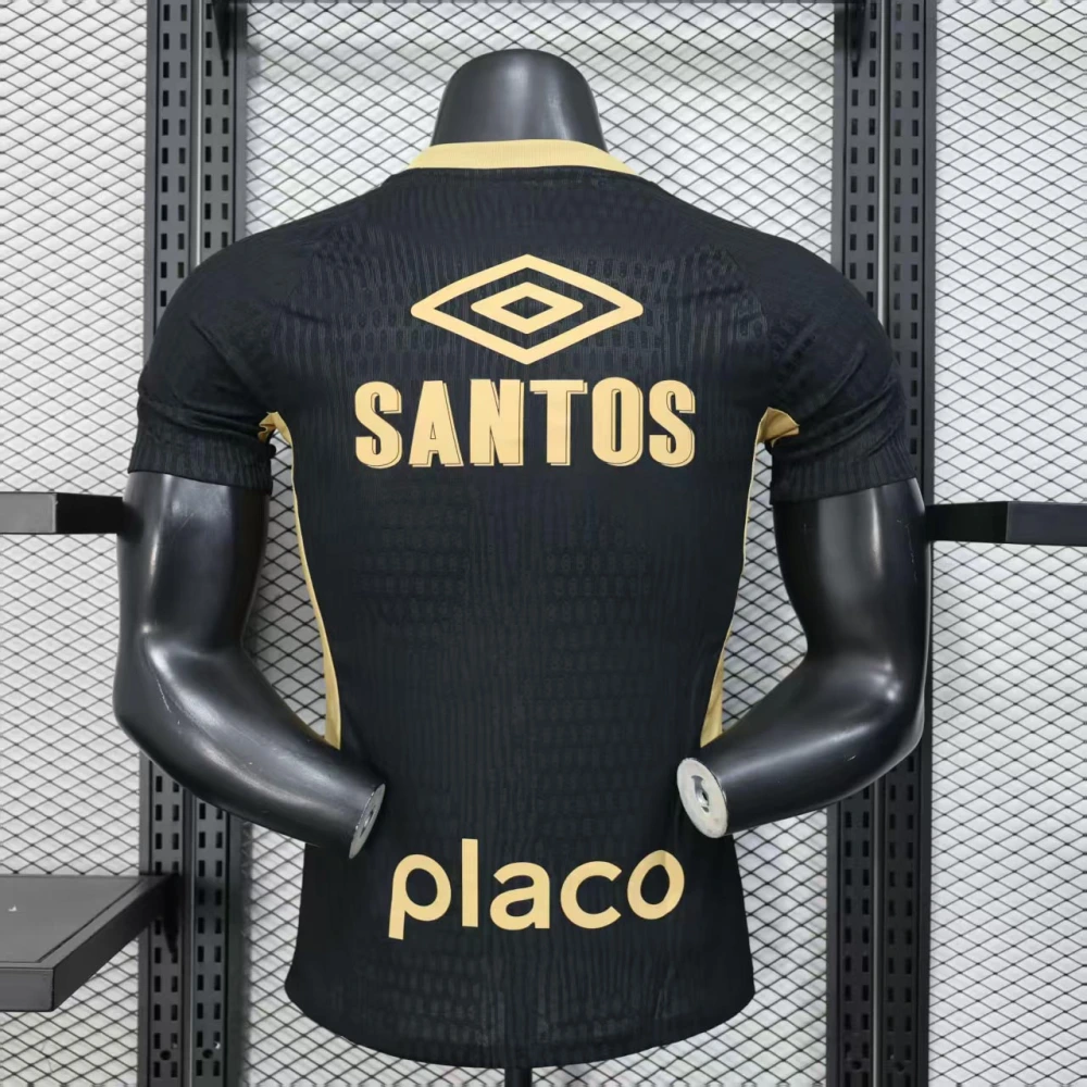 Santos FC Authentic Soccer Jersey Special Edition Shirt 2025 - All Sponsors