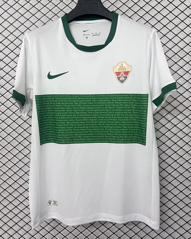 Elche CF Home Soccer Jersey Custom Shirt 2025/26