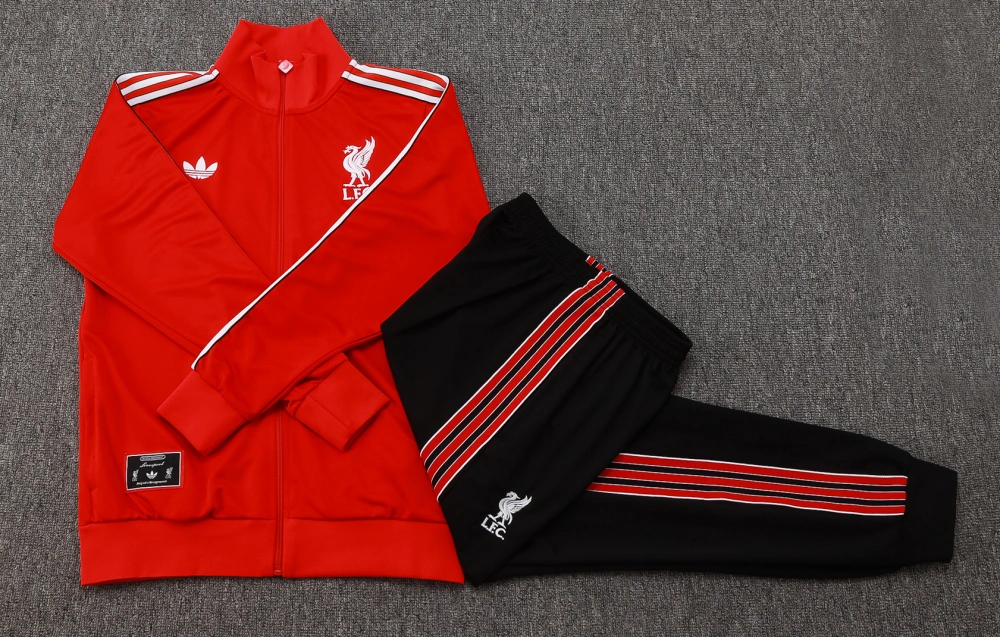 Kids Liverpool Training Kit (Jacket+Pants) Red 2025/26