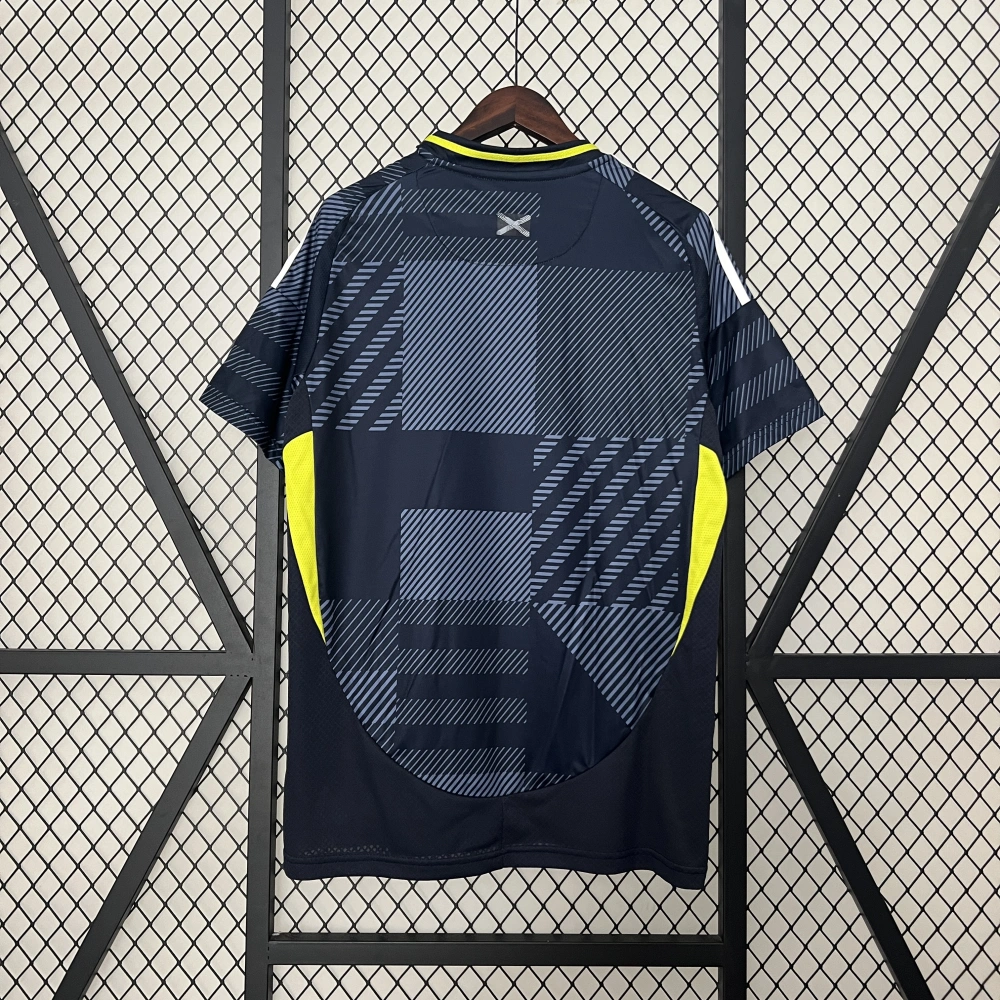 Scotland Soccer Jersey Home Custom Shirt 2024