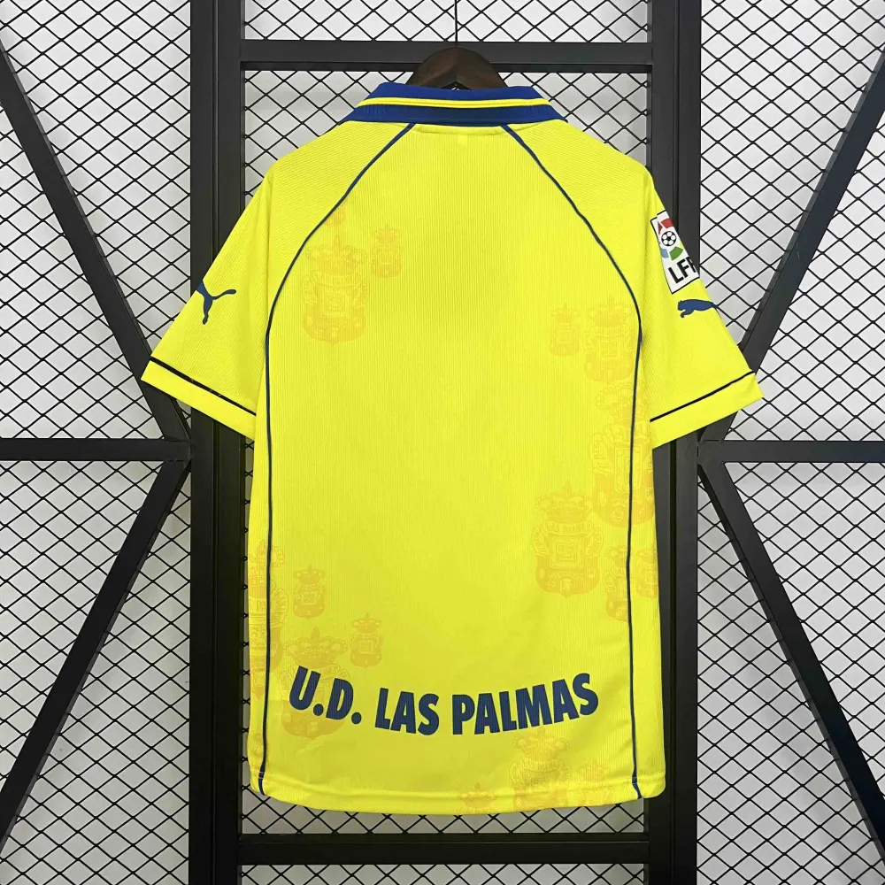 UD Las Palmas Retro Soccer Jersey Home Custom Shirt 1997/98