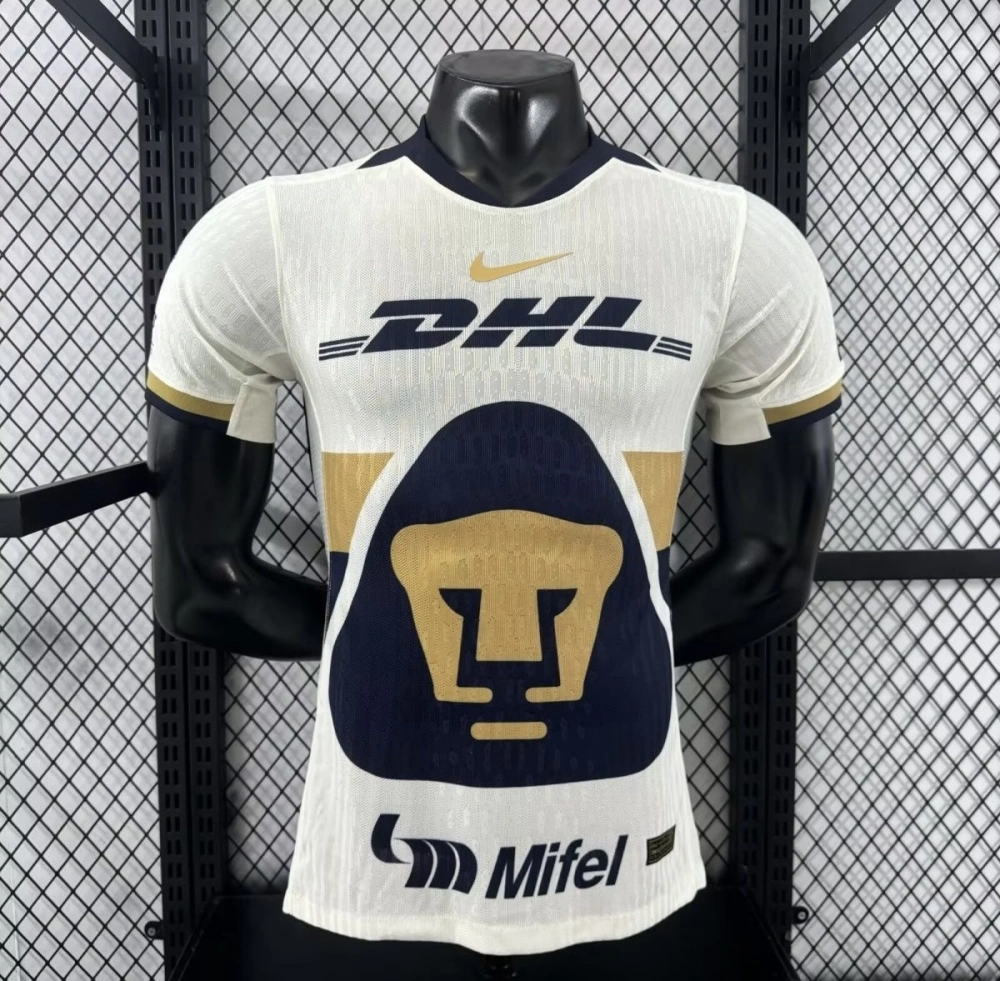 Pumas UNAM Authentic Soccer Jersey Home Shirt 2025-26