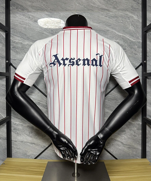Arsenal Authentic x US Pack Baseball Shirt 2025/26