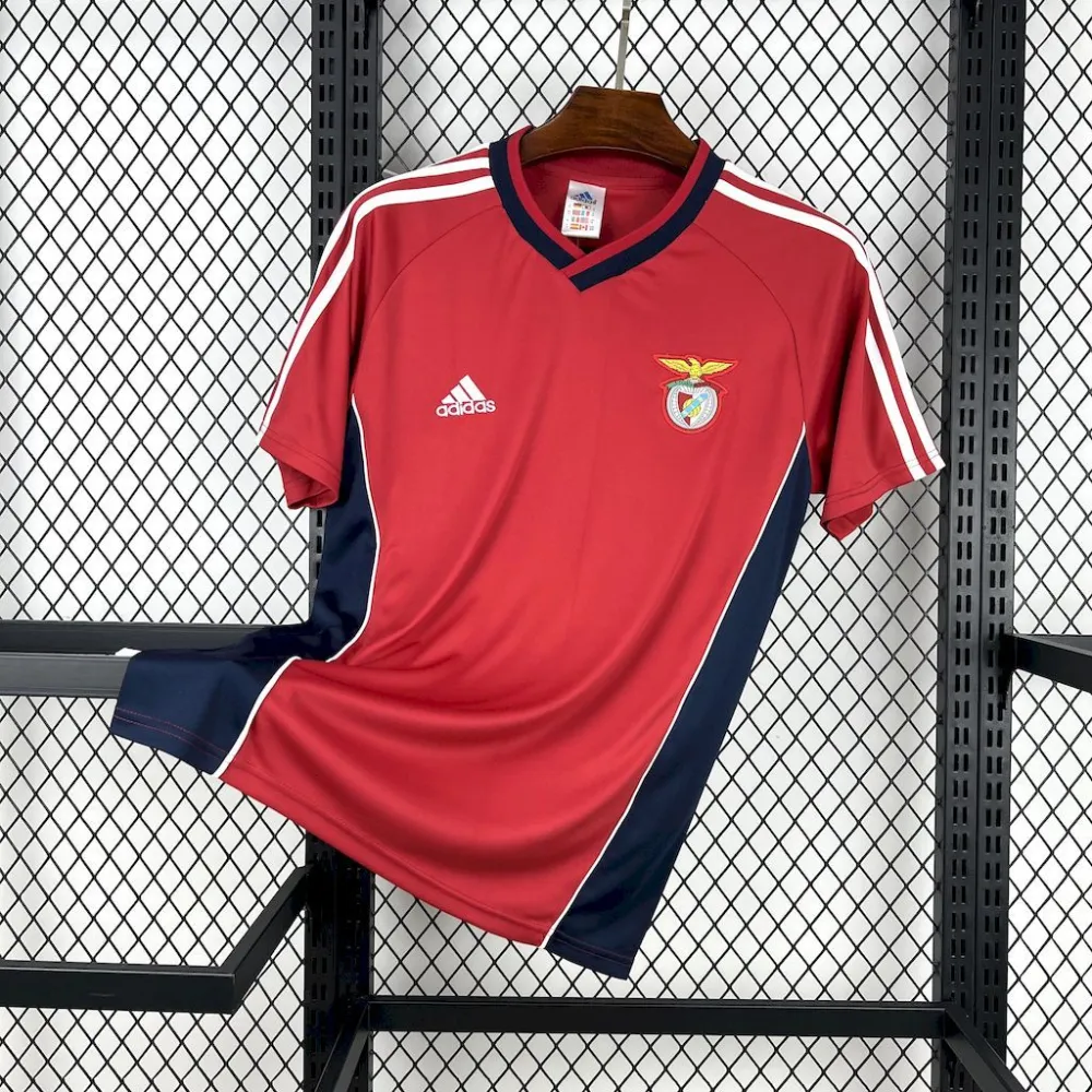 Benfica Retro Soccer Jersey Home Custom Shirt 1999/00