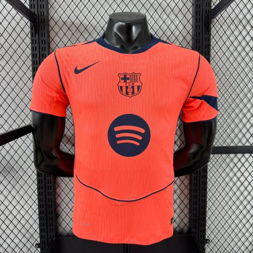 Authentic Soccer Jersey Barcelona Third Away Shirt 2025/26