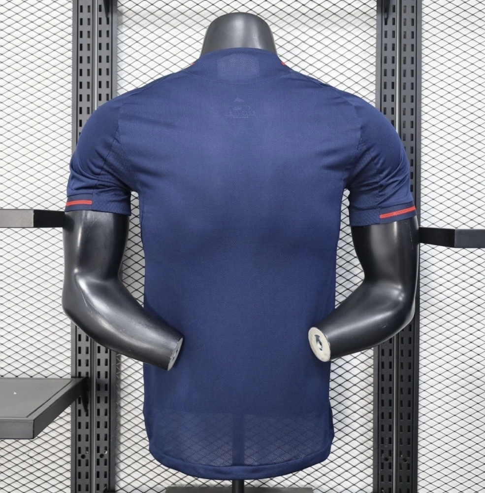 Olympique Lyonnais Authentic Soccer Jersey Away Shirt 2025-26