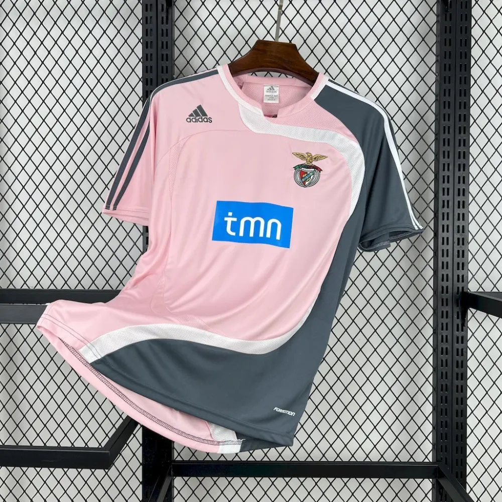 Benfica Retro Soccer Jersey Away Custom Shirt 2007/08