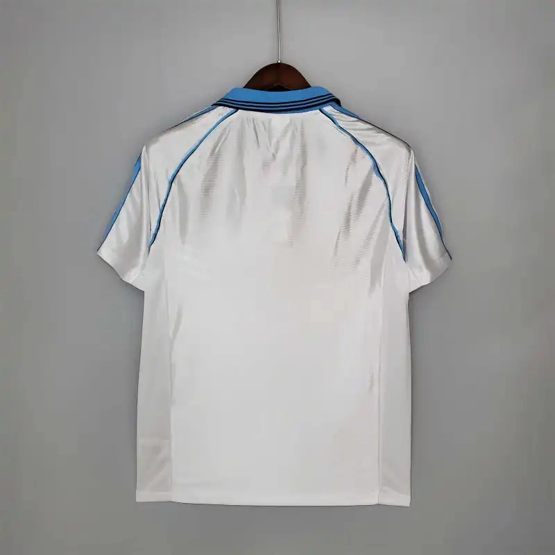 Marseille Retro Soccer Jersey Home Custom Shirt 1998-99