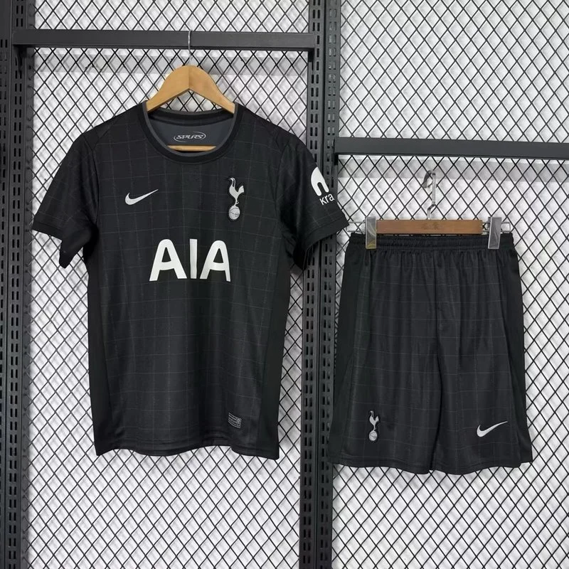 Tottenham Hotspur Football Jersey Away Kids Kit Jersey+Shorts 2025/26