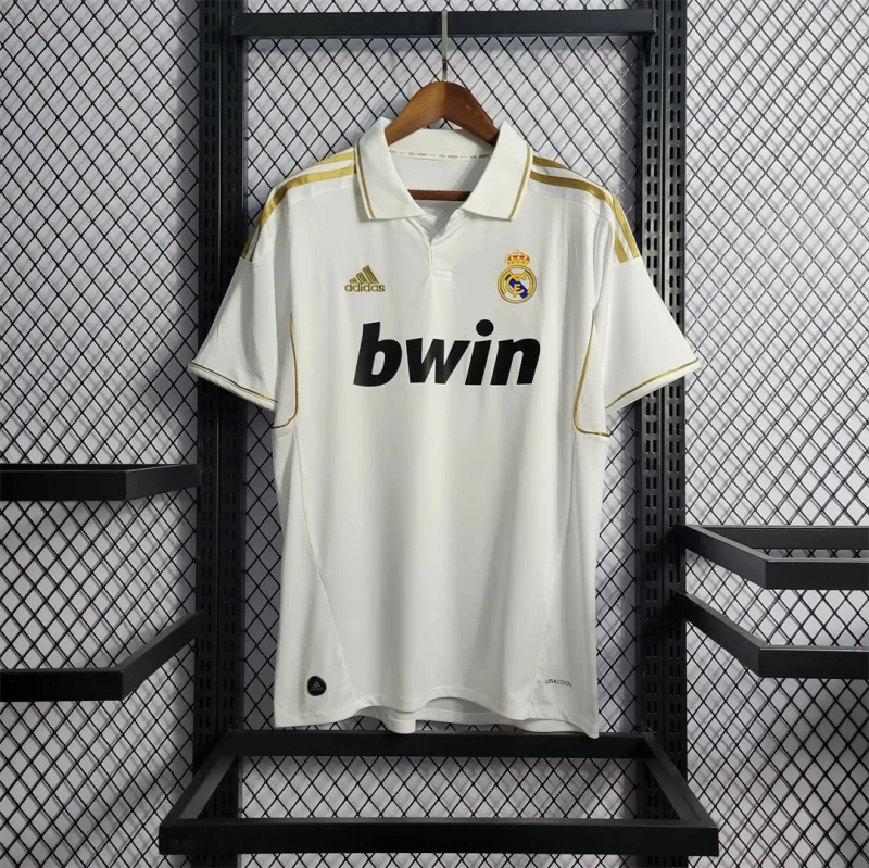 Real Madrid Retro Jersey Home Soccer Custom Shirt 2011/12