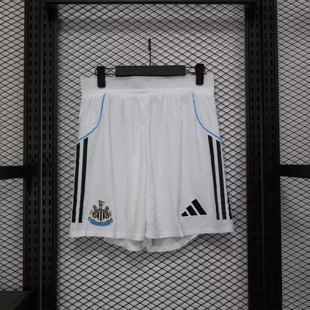 Newcastle United Authentic Football Jersey White Shorts 2025/26