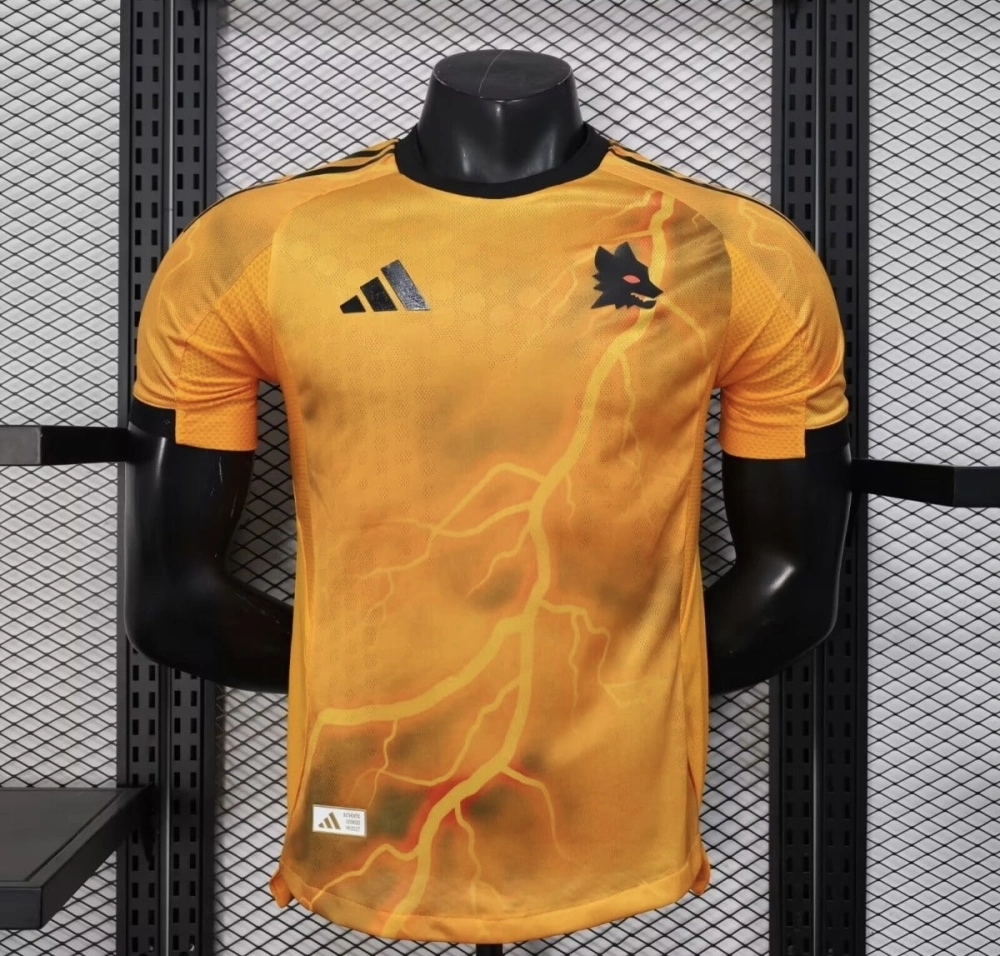 Roma Authentic Soccer Jersey Away Shirt 2025/26