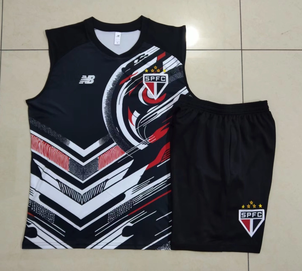 Sao Paulo FC Sleeveless Training Kit Colorful 2025