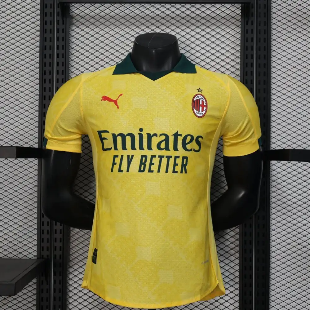 AC Milan Authentic Soccer Jersey Third Away Shirt 2025/26