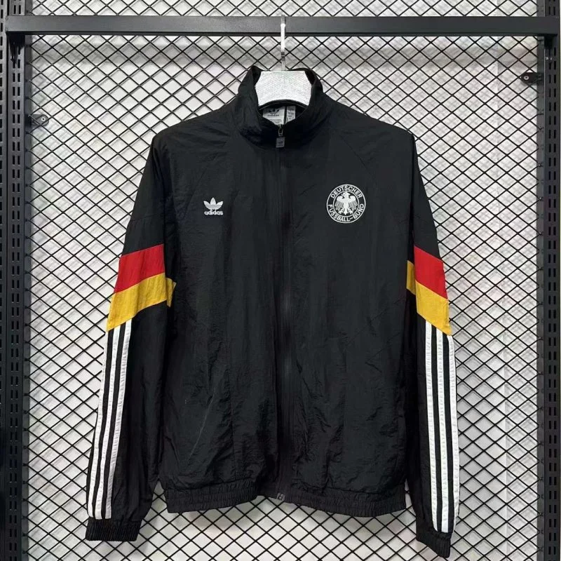 Germany Windbreaker Jacket Black 2025