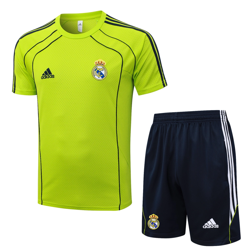 Real Madrid Training Jersey Kit Green 2025/26