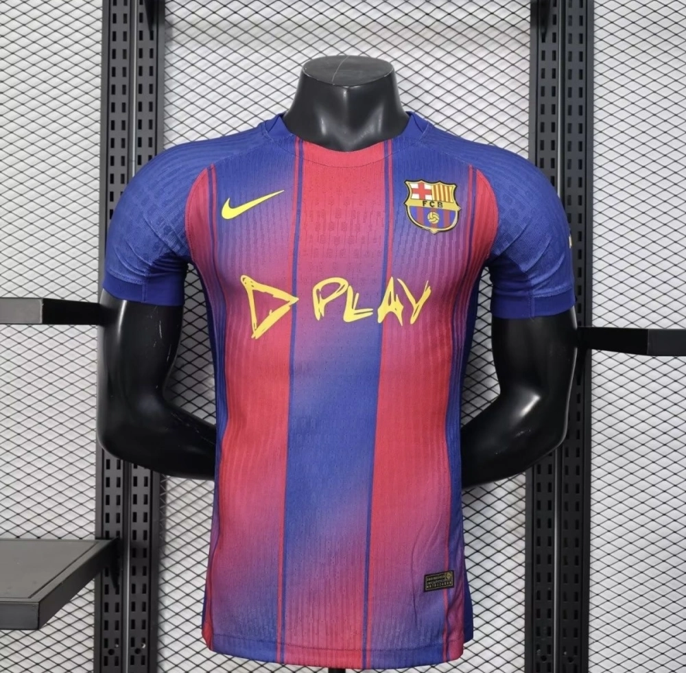 Authentic Soccer Jersey Barcelona Home Shirt 2025/26