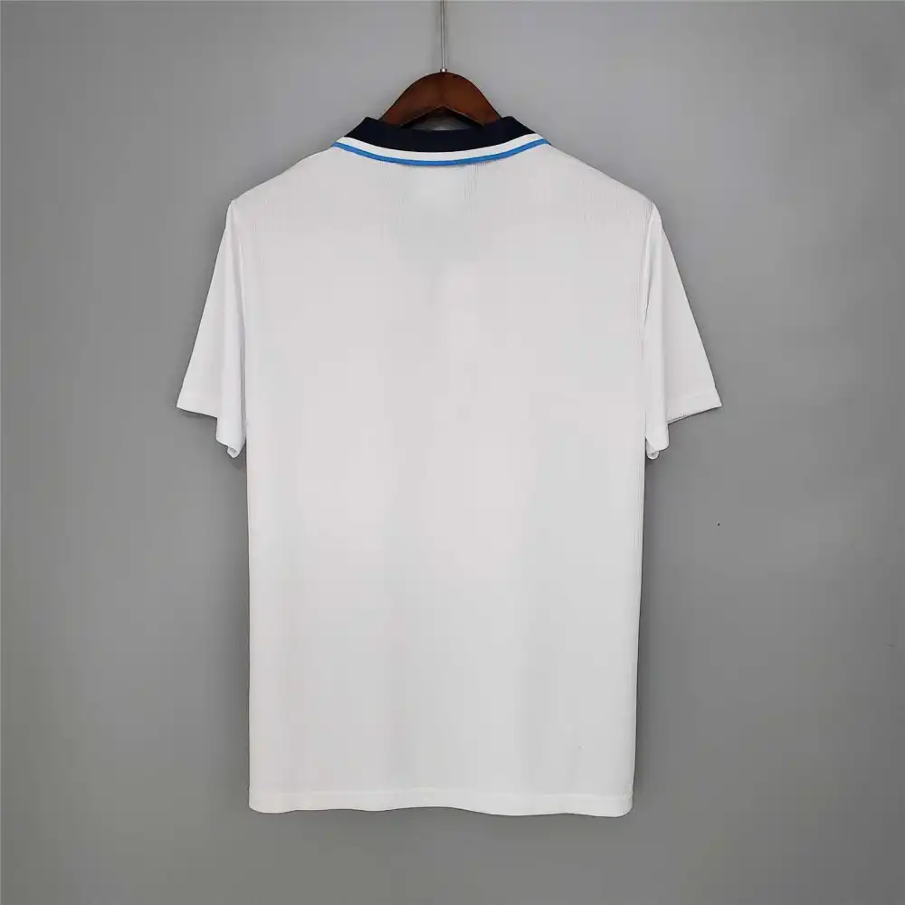 England Retro Soccer Jersey Home Custom Shirt Euro 1996