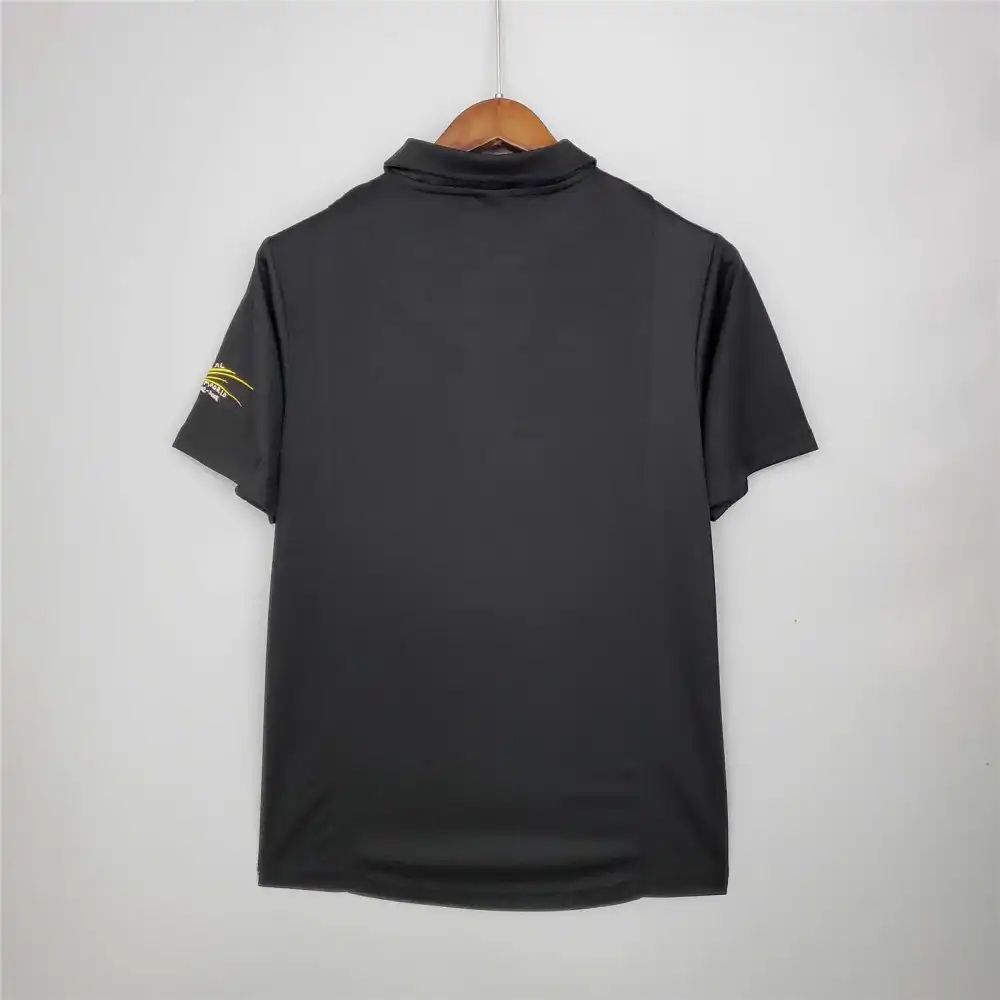 Real Madrid Retro Jersey Away Champions League Custom Soccer Shirt 2002-03