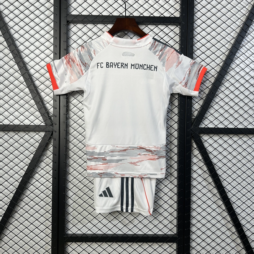 Bayern Munich Away Kids Kit Jerseys+Shorts 2025/26