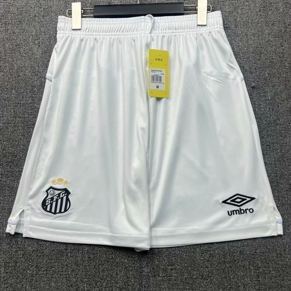 Santos FC Soccer Jersey Home Custom Shorts 2025