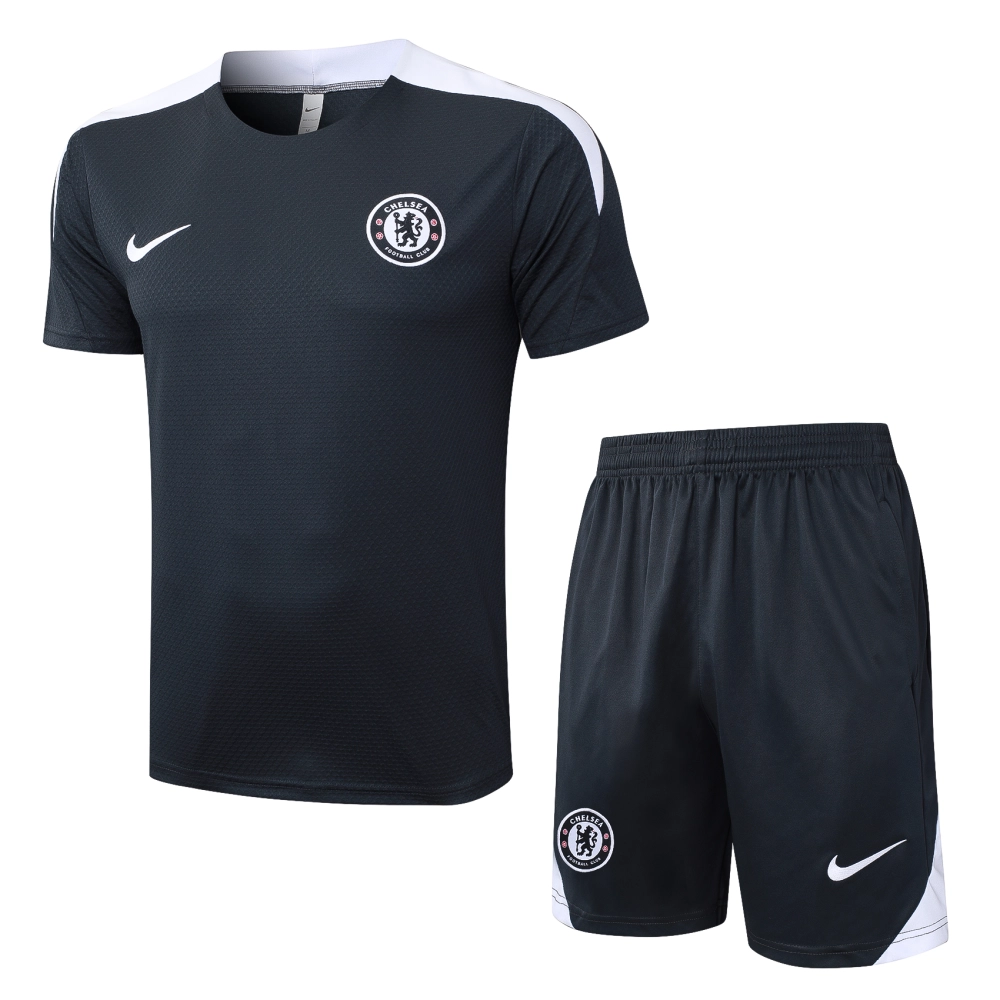 Chelsea Training Jersey Kit Gray 2025/26