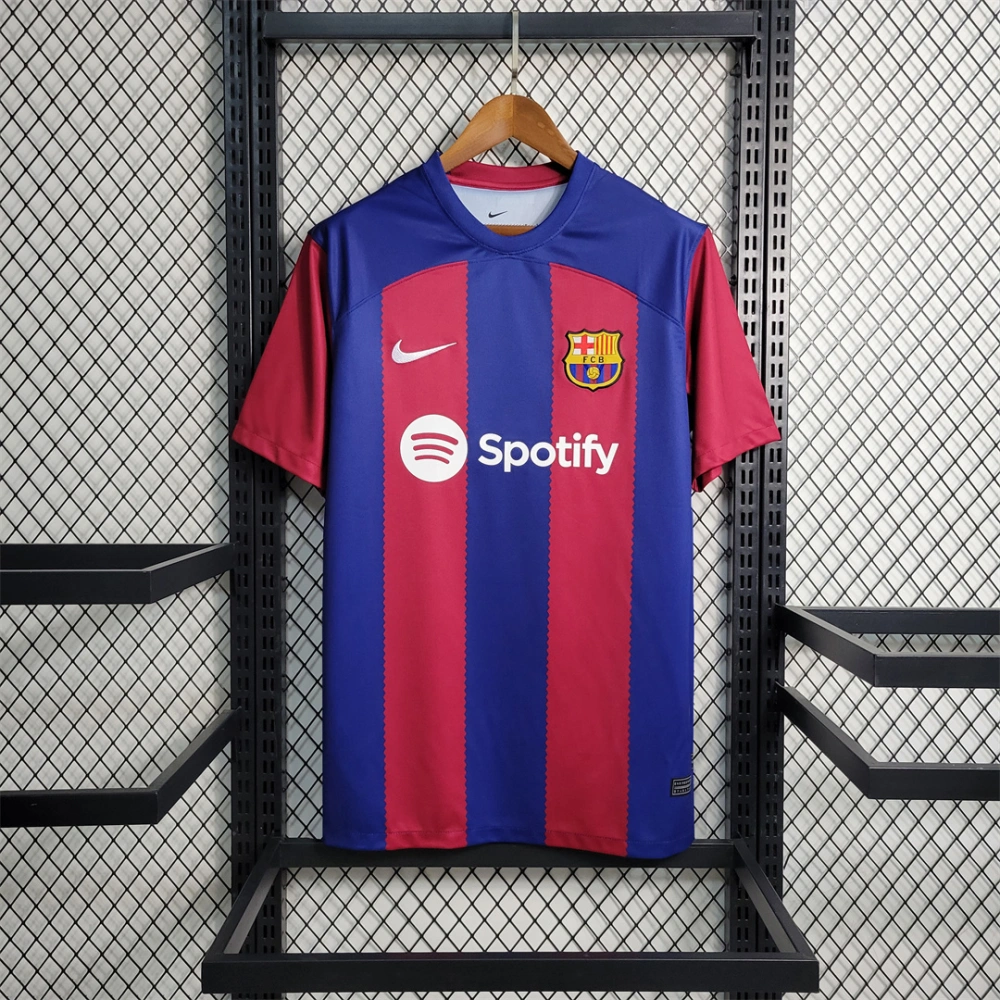 Barcelona Home Soccer Jersey Custom Shirt 2023/24