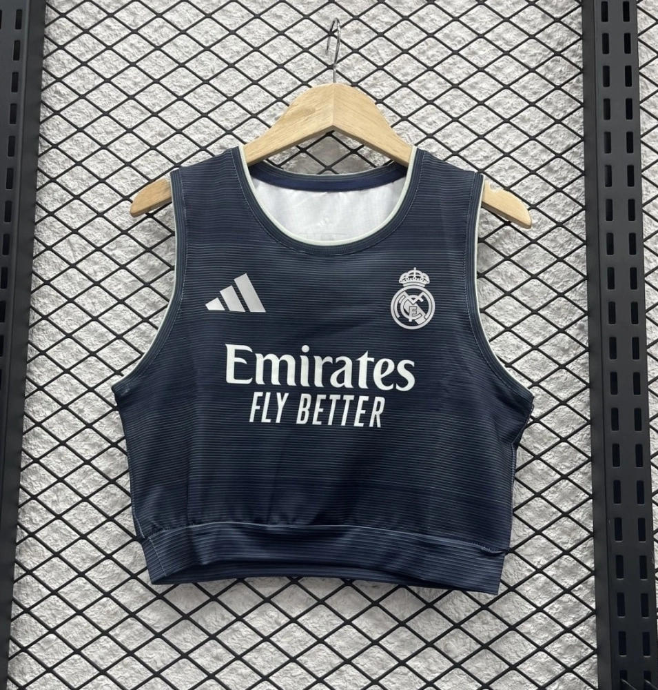 Real Madrid Away Women's Vest Soccer Jersey 2025/26