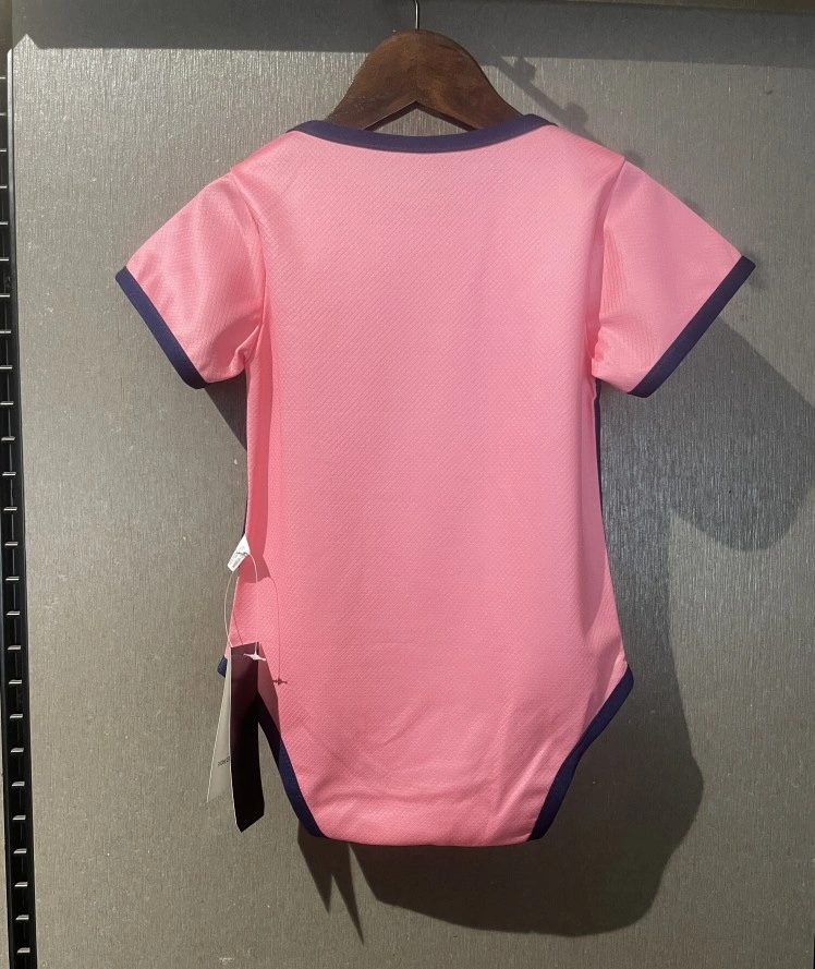 Real Madrid Soccer Jersey Pink Baby Uniform 2025/26