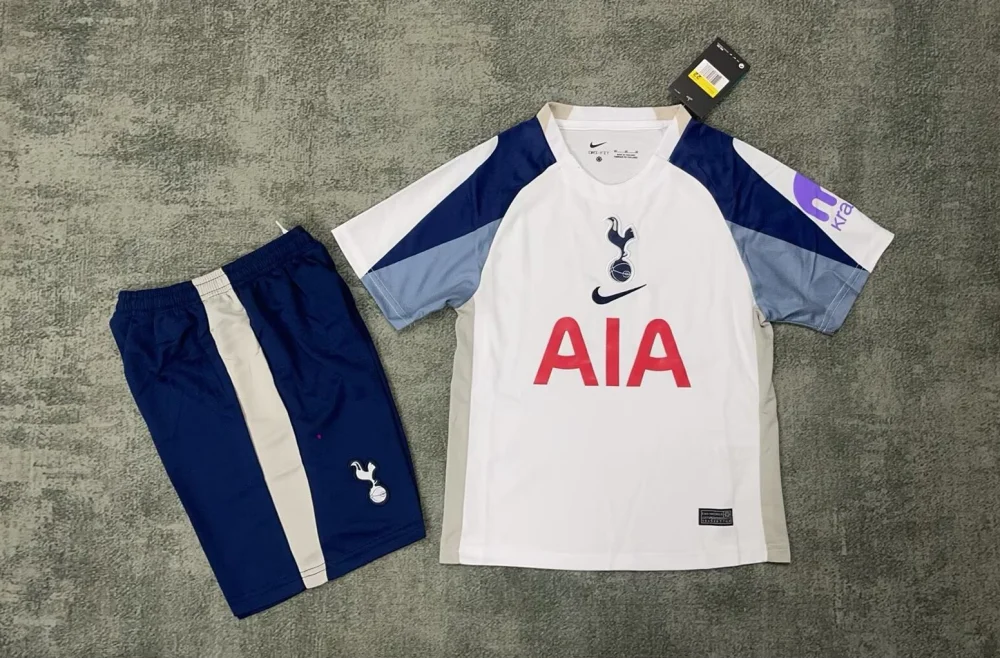 Tottenham Hotspur Football Jersey Home Kids Kit Jersey+Shorts 2025/26