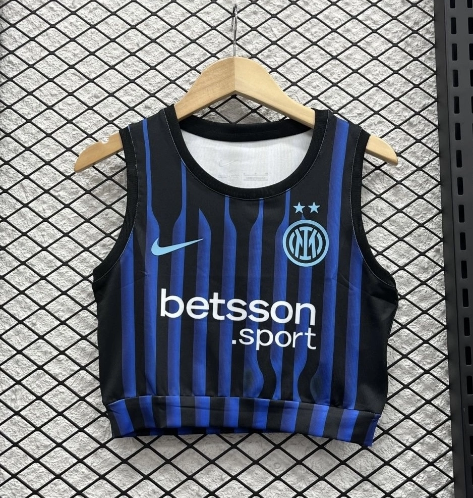 Inter Milan Soccer Jersey Home Women's Vest 2025/26