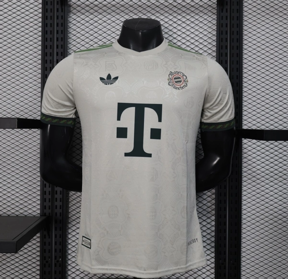 Authentic Bayern Munich Soccer Jersey Oktoberfest Special Edition Shirt 2025/26