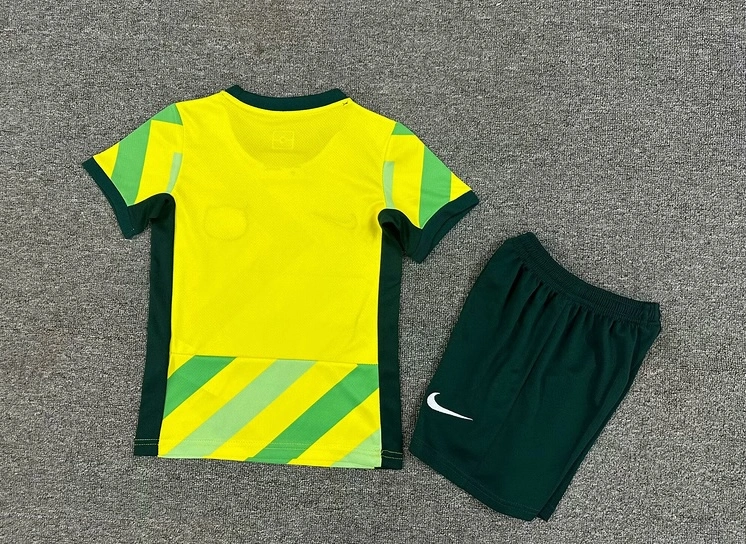 Australia Soccer Jersey Home Kids Kit Jersey+Shorts World Cup 2025