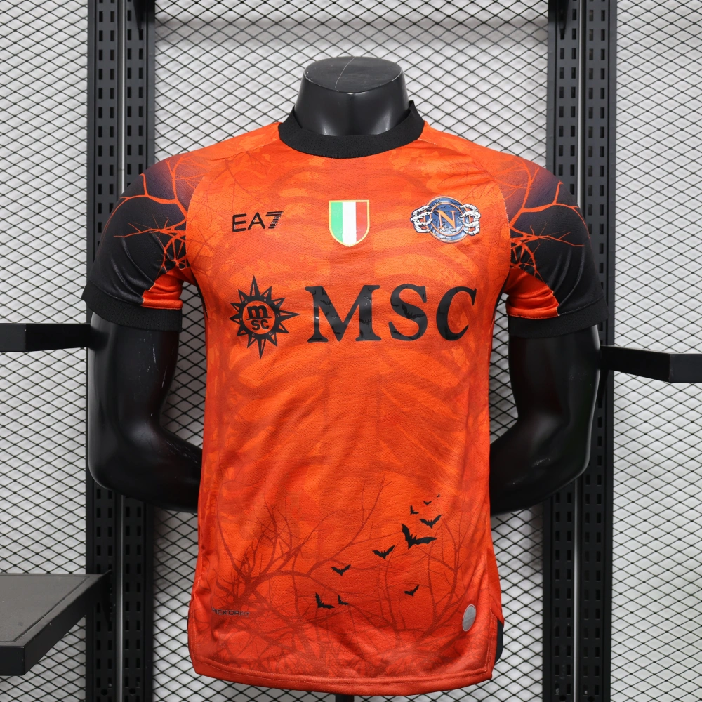 Napoli Authentic Soccer Jersey Halloween Special Edition Shirt 2025/26