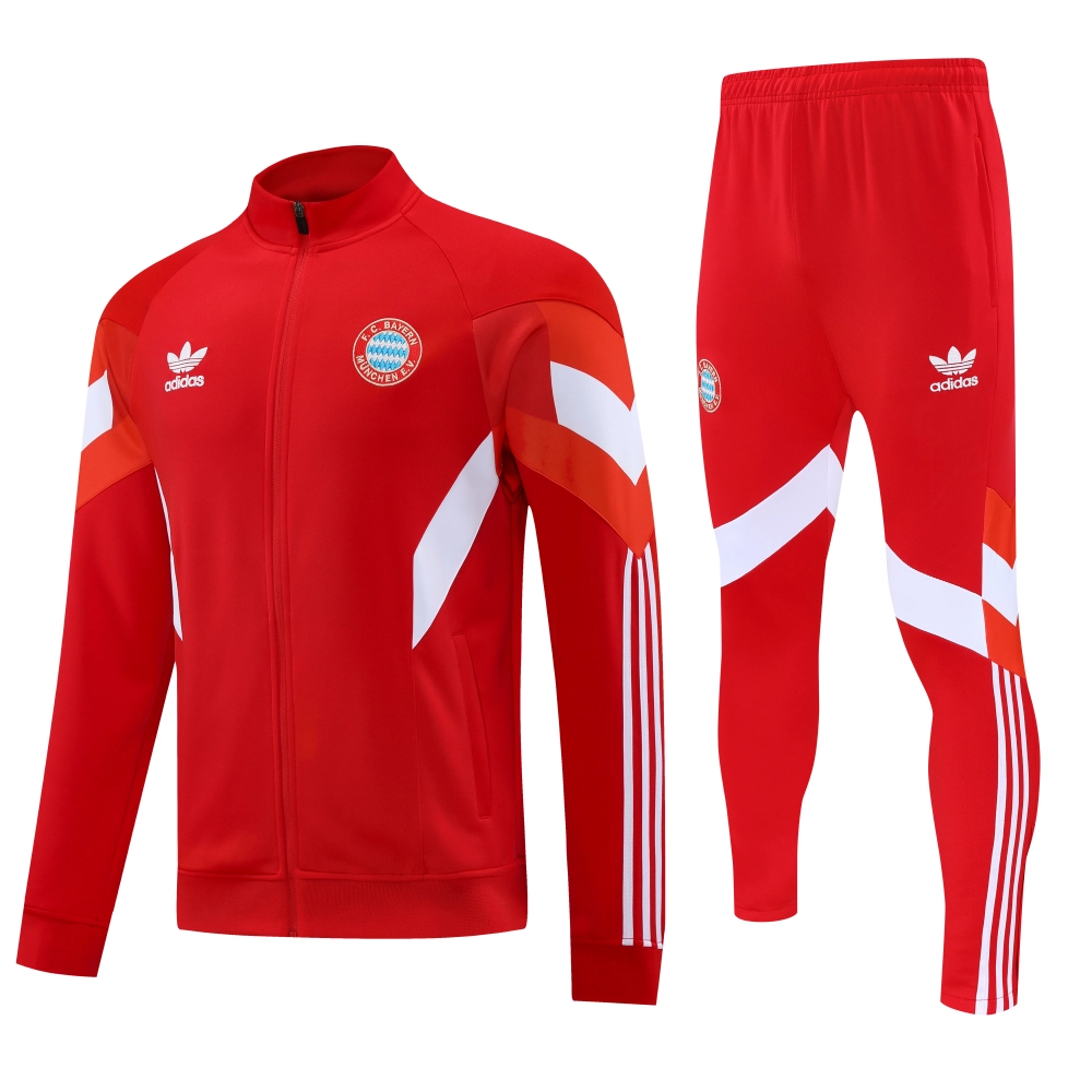 Bayern Munich Training Kit (Jacket+Pants) Red 2025/26