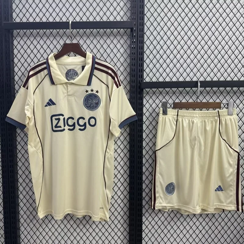Ajax Third Away Kids Kit Jerseys+Shorts 2025/26