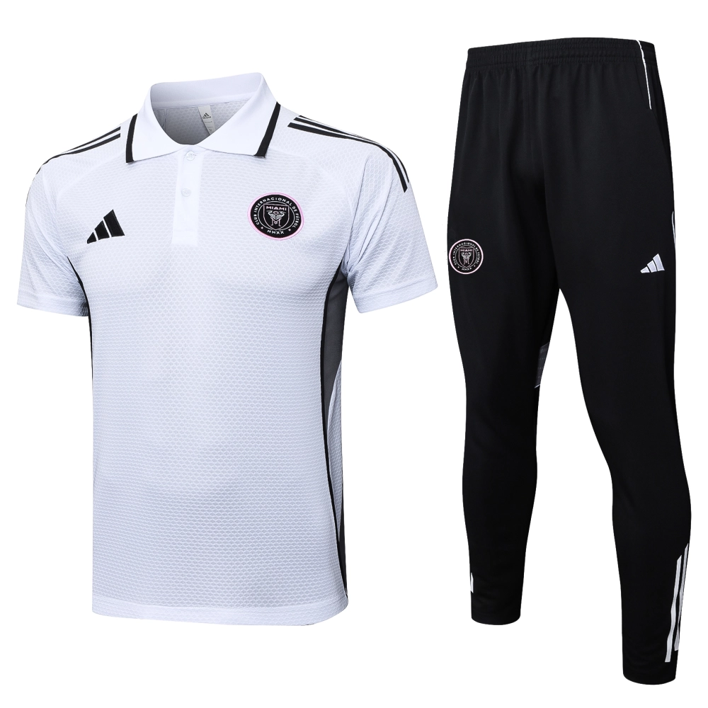 Inter Miami Training Kit (Polo+Pants) White 2025