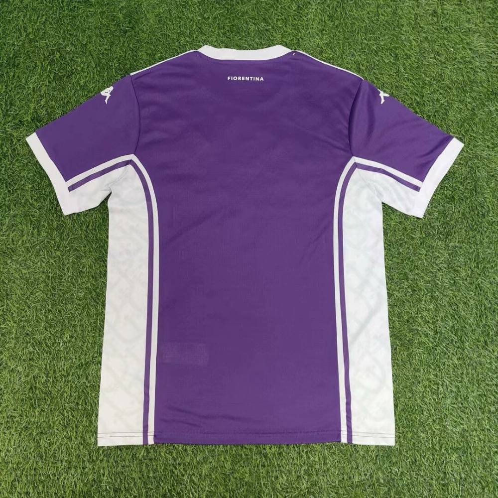 Fiorentina Soccer Jersey Home Custom Shirt 2025/26