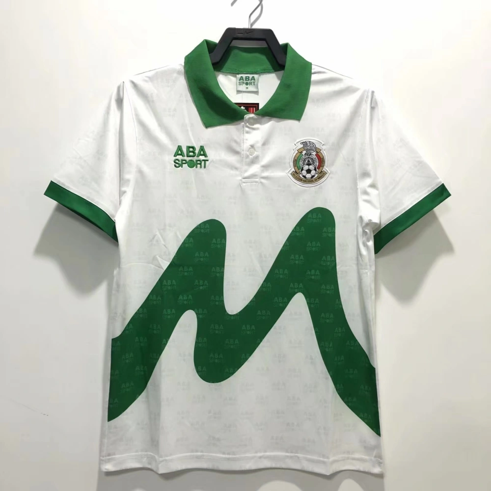 Mexico Retro Soccer Jersey Away Custom Shirt 1995