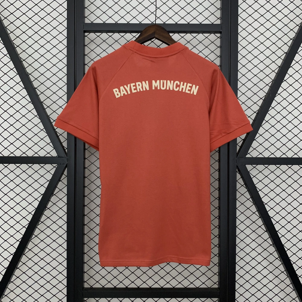 Bayern Munich Soccer Jersey Cotton Custom T-shirt 2025/26